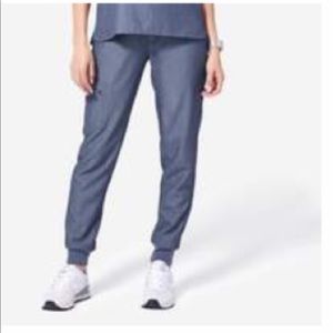 Figs Heather Denim Scrub pants.
